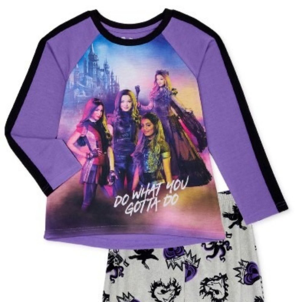 Disney Descendants Long Sleeve 2-Piece PJ Set